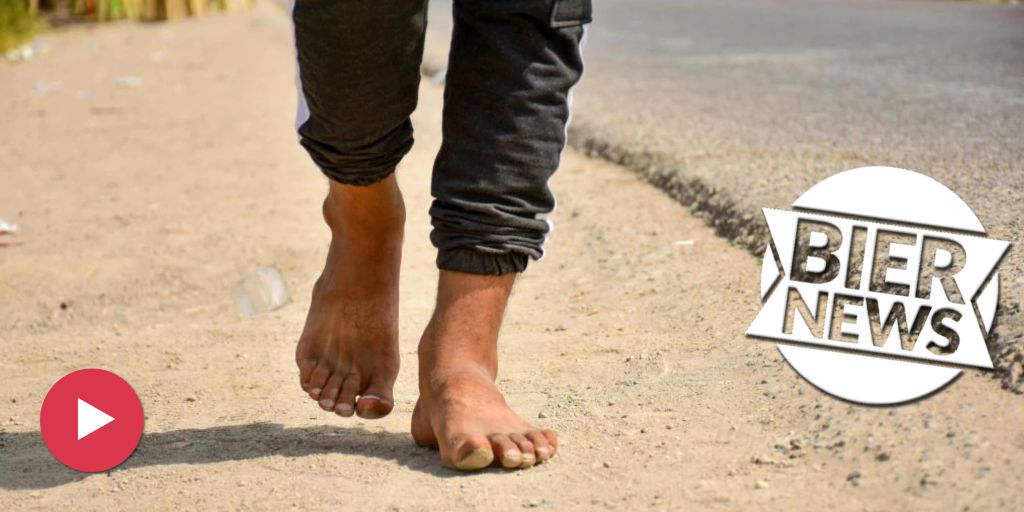 Australians walk barefoot everywhere – and receive criticism