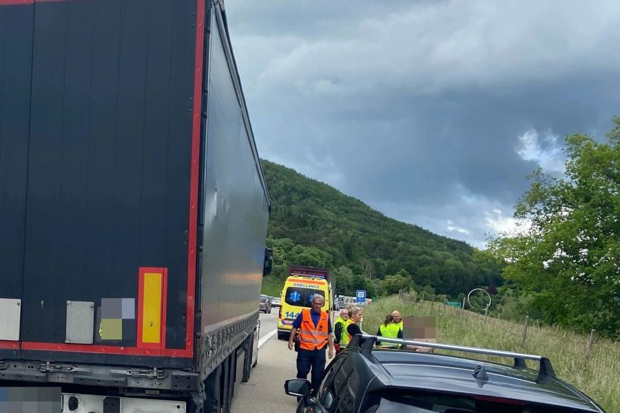 Unfall auf A2