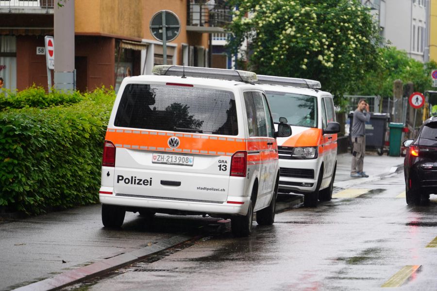 Die Polizei war vor Ort.