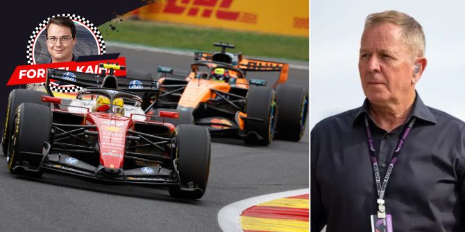 Formel 1 Brundle Spa-Francorchamps