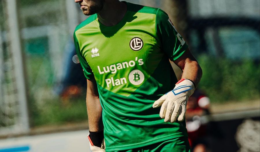 Das zweite neue Torhütertrikot des FC Lugano.