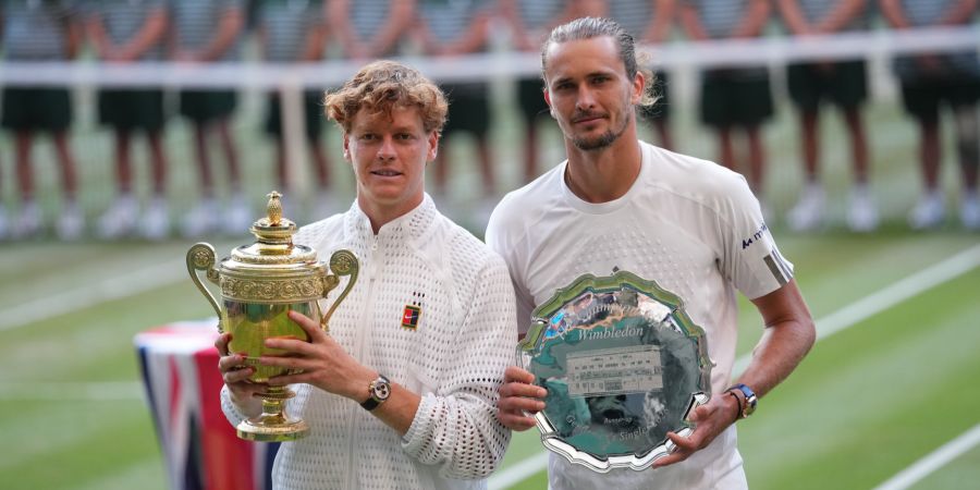 Jannik Sinner Wimbledon Zverev