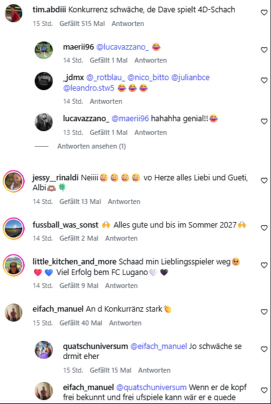 Schwächt der FCB etwa die Konkurrenz? So eine der Reaktionen auf Ajetis Lugano-Transfer.