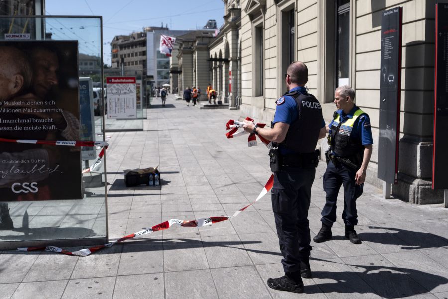 Ein Mann schrie am Donnerstagmorgen am Bahnhof Winterthur «Allahu Akbar» und stach auf drei Passanten ein.