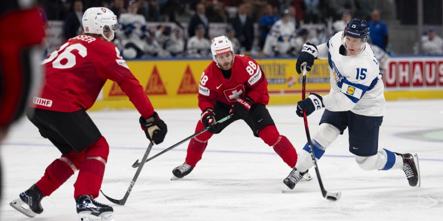 Schweizer Nati Finnland Eishockey-WM