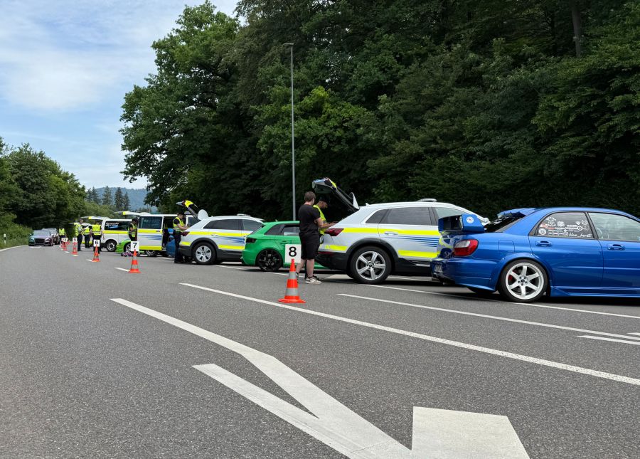 Autos stillgelegt