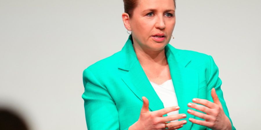 ARCHIV - Die Vorsitzende der Sozialdemokraten und dänische Ministerpräsidentin Mette Frederiksen. Foto: Liselotte Sabroe/Ritzau Scanpix Foto/AP/dpa