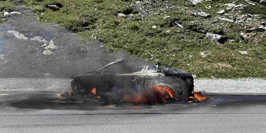 Autobrand Splügen