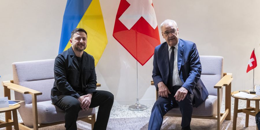 Selenskyj und Parmelin