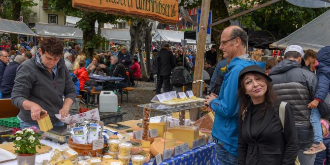 Markstand Käse Märt Märit