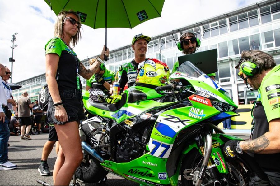 Dominique Aegerter Kawasaki
