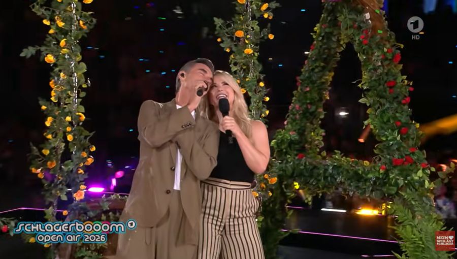 Beatrice Egli und Florian Silbereisen performen «Das wissen nur wir».