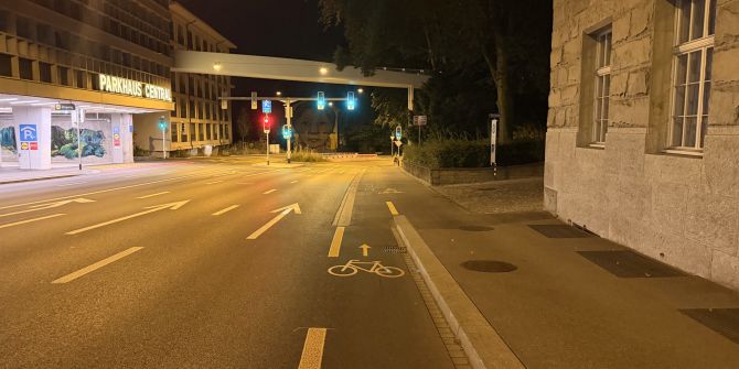 Unfallstelle St. Gallen