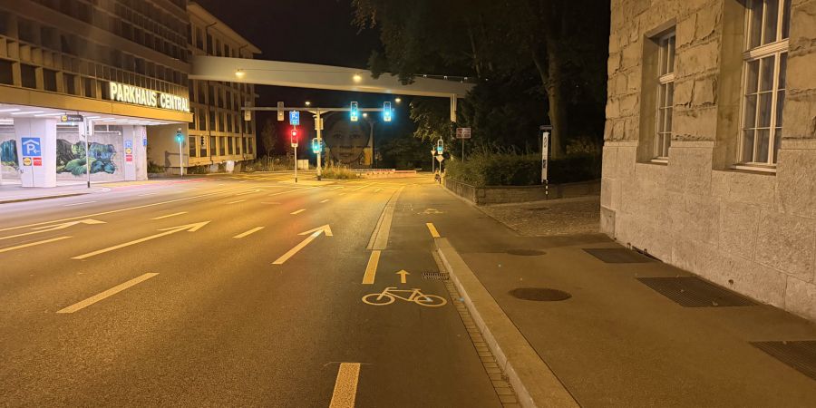 Unfallstelle St. Gallen