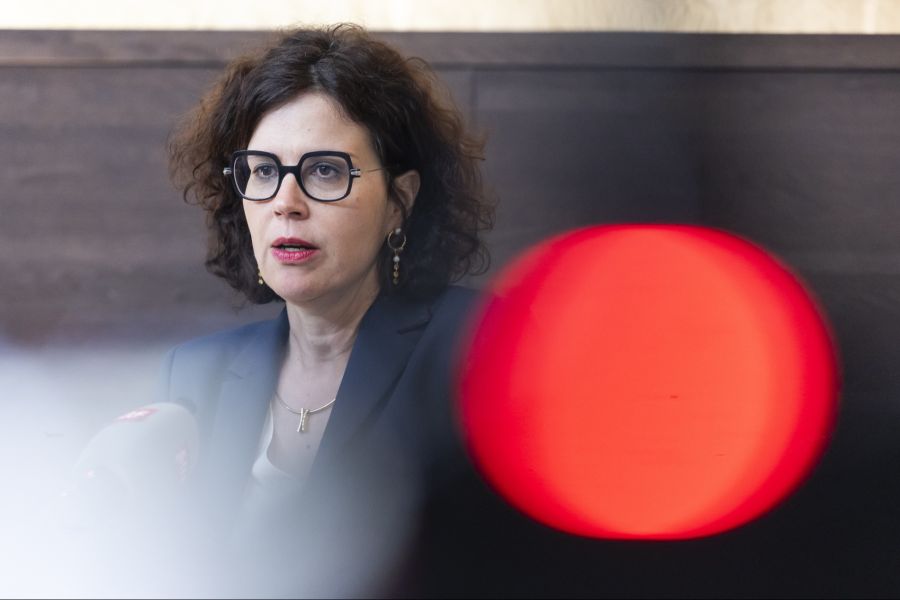 Finanzdirektorin Christelle Luisier Brodard wollte nicht von einem eigentlichen Verlust sprechen.