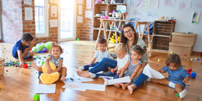 Kinderbetreuung Kinderkarten Krippe familienergänzend