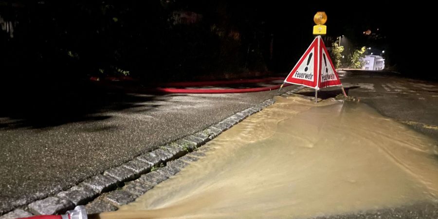 Unwetter im Basel-Landschaft.