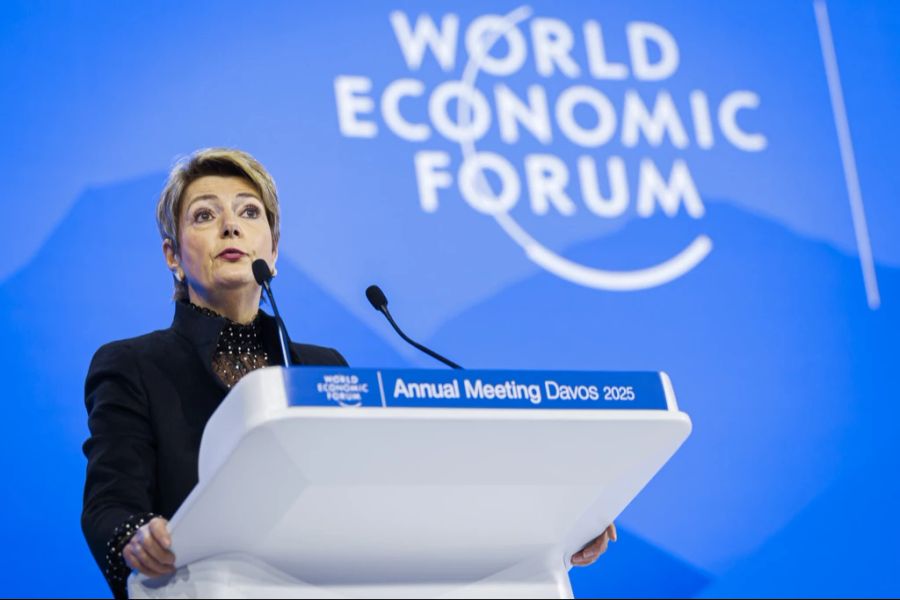 Karin Kellersutter WEF Davos