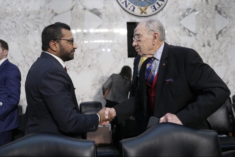 Kash Patel Chuck Grassley