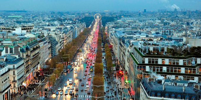 Die Stadt Paris. (Symbolbild) Paris Bürgerbefragung