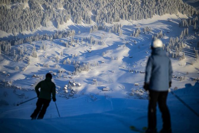 ärger frustrierte skifahrer