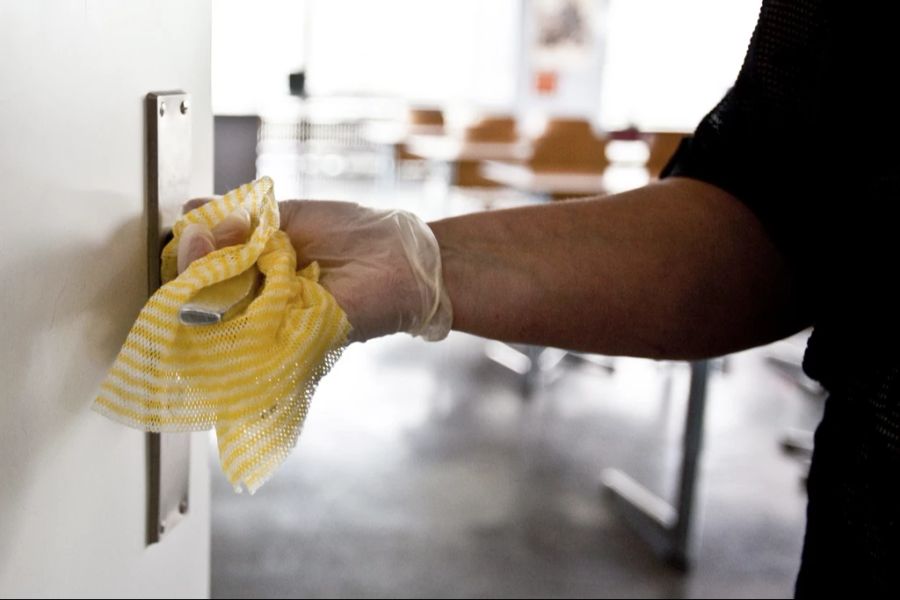 Auch in der Kreisschule Aarau-Buchs kursieren derzeit die Influenza-Viren. Die Anzahl Erkrankter sei «gefühlt» höher als in den Vorjahren. (Symbolbild)