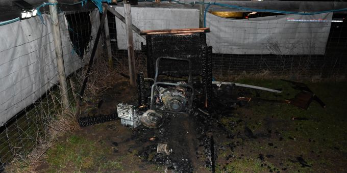 Wil SG - Feuerwehr muss Stromgenerator löschen