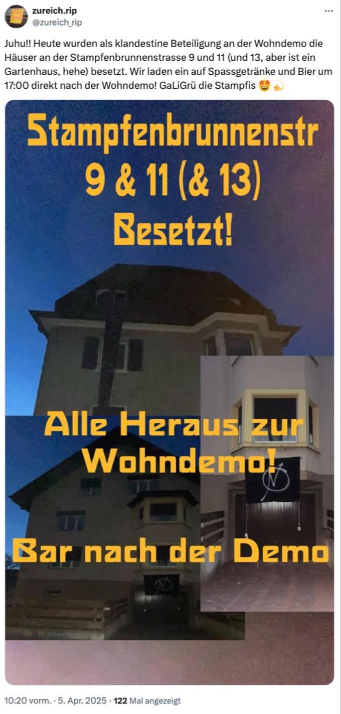 zürich demo
