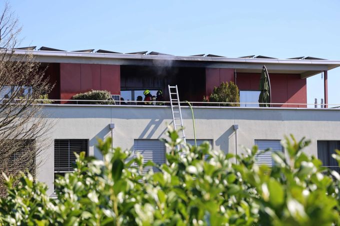 Die Feuerwehr konnte den Brand löschen. Brand