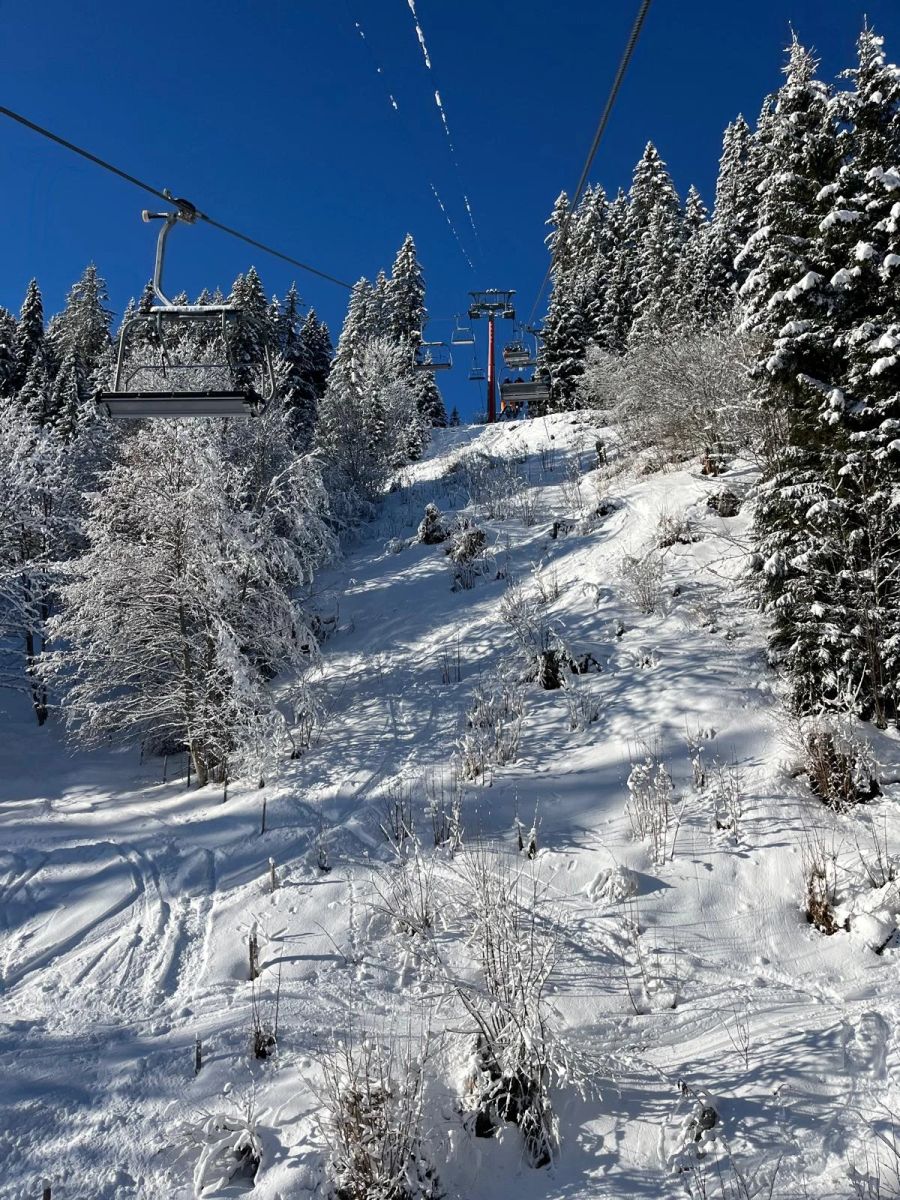 Das Skigebiet Gstaad hat im Top4-Skiverbund unter Besucherschwund gelitten.