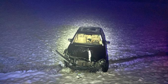 Selbstunfall auf der A3. Selbstunfall auf A3