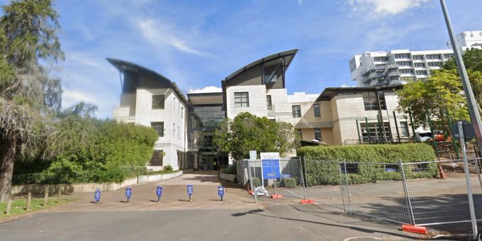 Die psychiatrische Abteilung des Waikato-Spitals in Neuseeland. Waikato Spital Neuseeland