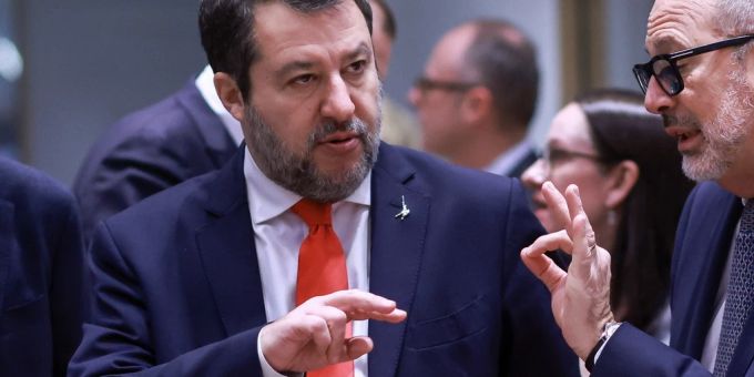 Matteo Salvini sprach sich für einen Austritt Italiens aus der WHO aus. (Archivbild) Matteo Salvini Italien