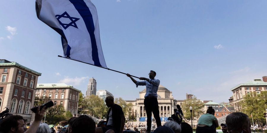 Columbia wurde im vergangenen Frühjahr zum Schauplatz grosser propalästinensischer Demonstrationen und Gegenproteste. (Archivbild)