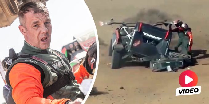 Nächster Top-Ausfall? - Auch Loeb mit wildem Überschlag bei der Dakar