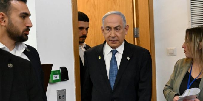 Der israelische Ministerpräsident Benjamin Netanjahu. netanjahu
