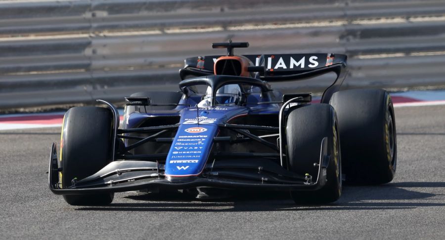 Carlos Sainz (Williams) beim Abu-Dhabi-Test der Formel 1.