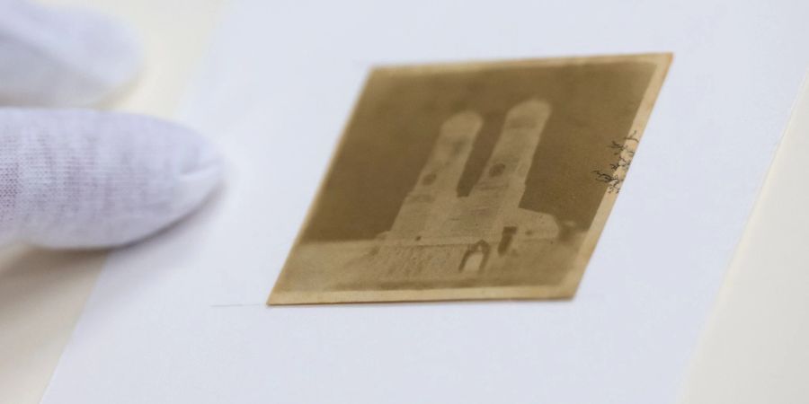 Das vier mal vier Zentimeter grosse Foto des Mineralogen Franz von Kobell stammt aus dem Jahr 1837.