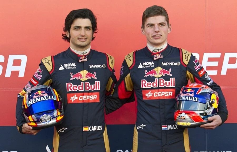 Formel 1 Sainz Verstappen