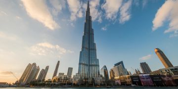 Burj Khalifa and Dubai Downtown