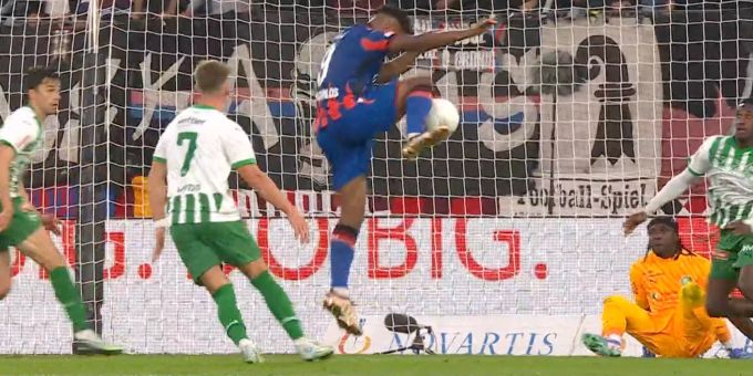 Im Video - Dieses Carlos-Tor sichert Basel gegen FCSG den Sieg