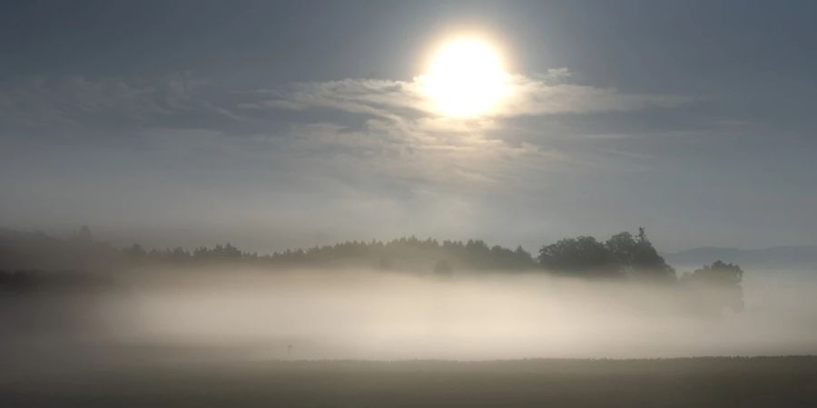 Nebel Wochenende Wetter