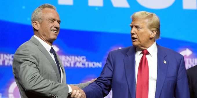 Impfgegner Kennedy Jr. könnte der Gesundheitsminister von Donald Trump werden. Trump