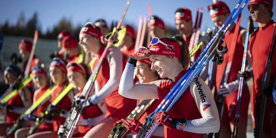 Biathlon Mannschaft der Schweiz