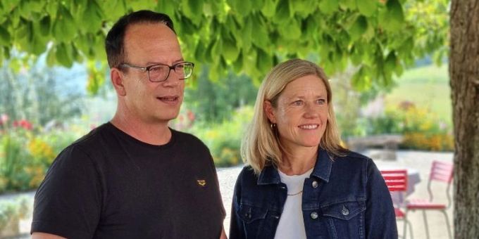 Johannes Sutter und Florence Brenzikofer kämpften bis zuletzt für den Naturpark Baselbiet. (Archivbild) onlinereports