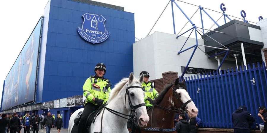 Evertons Stadion Goodison Park bleibt wegen des Sturms geschlossen. (Archivbild)