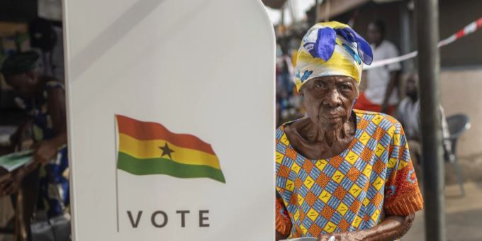 In Ghana findet derzeit die Präsidentschaftswahl statt. Wahlen in Ghana