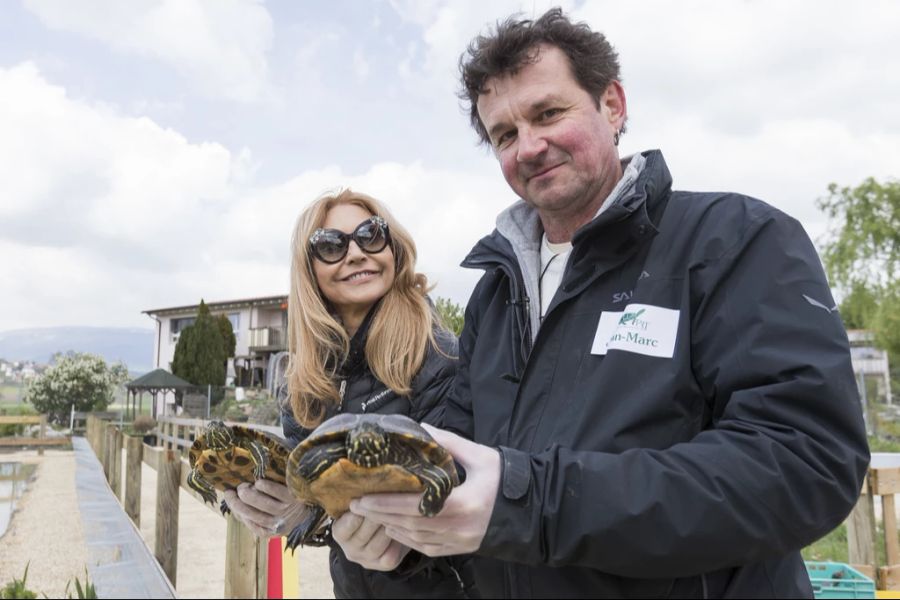 Lolita Morena (l.) ist ab dem neuen Jahr nicht mehr für den Schweizerischen Tierschutz tätig.