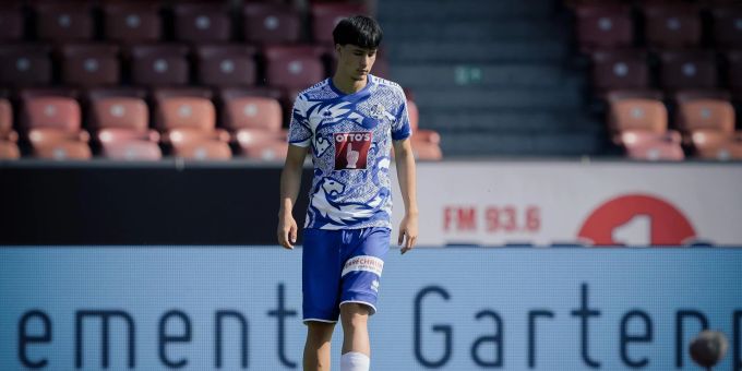Bung Meng Freimann tritt seine erste professionelle Herausforderung beim FC Luzern an. FC Luzern