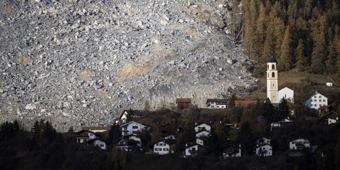 Schweizer Bergdorf Brienz